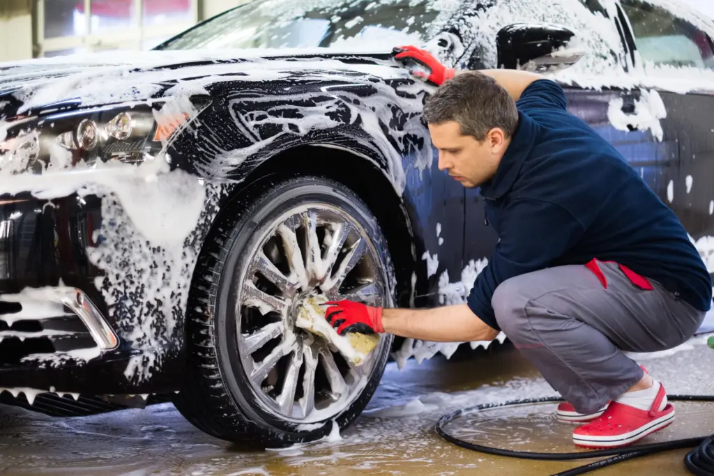 low-investment business ideas: mobile car wash business