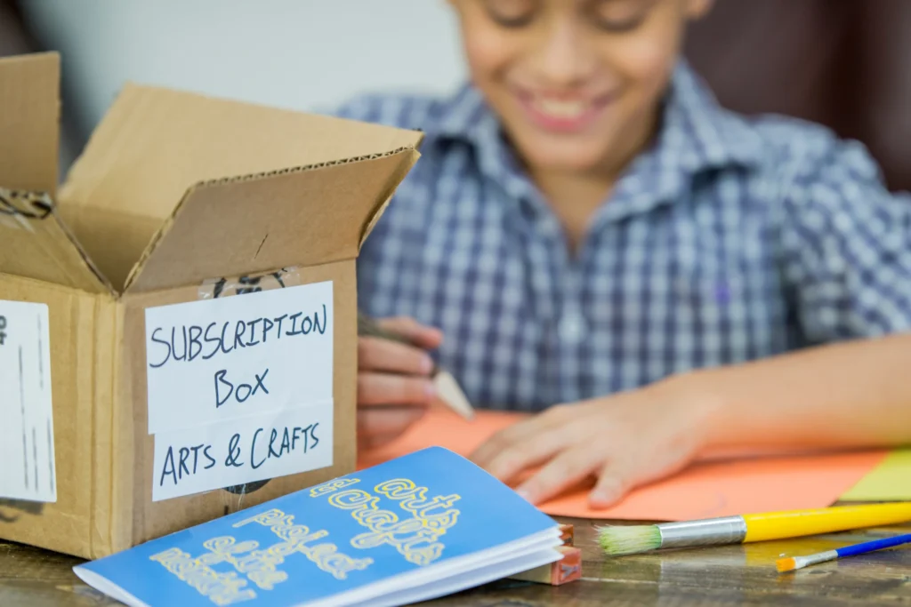 arts and craft subscription box