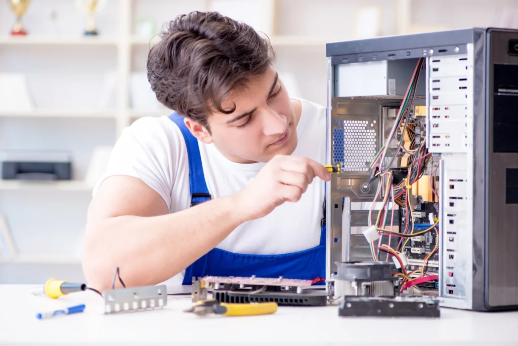 how to start a computer repair business